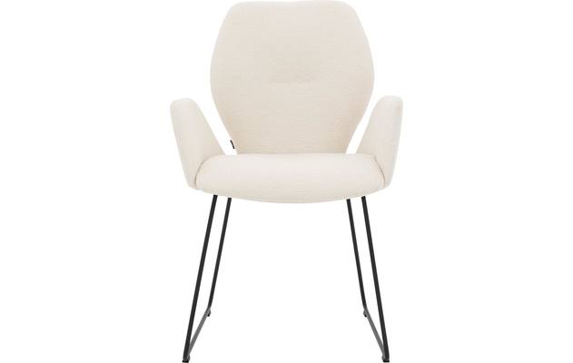 Goossens eetkamerstoel hera wit stof - 8221059-02 3